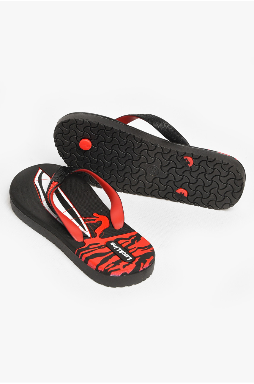 В`єтнамки жіночі піна чорно-червоного кольору 2002 212837