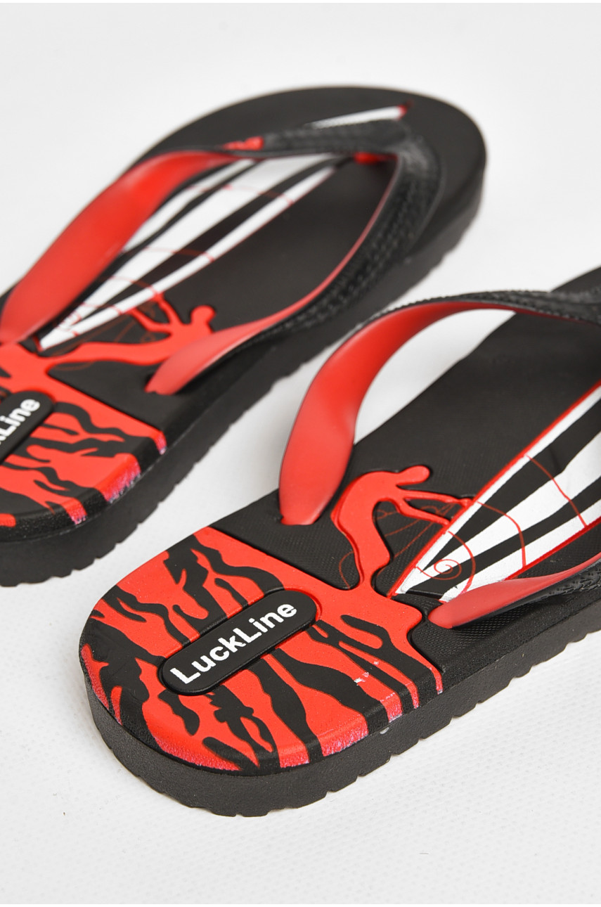 В`єтнамки жіночі піна чорно-червоного кольору 2002 212837