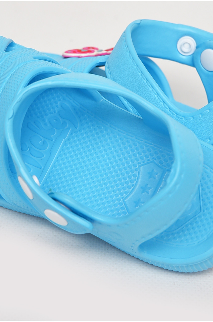 Босоножки детские для девочки голубого цвета 5001-253 212854