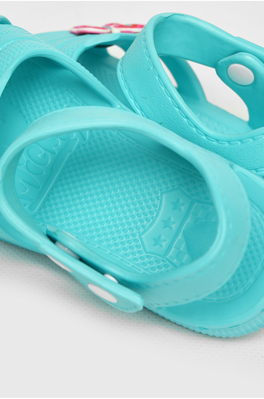Босоножки детские для девочки бирюзового цвета 5001-252 212858