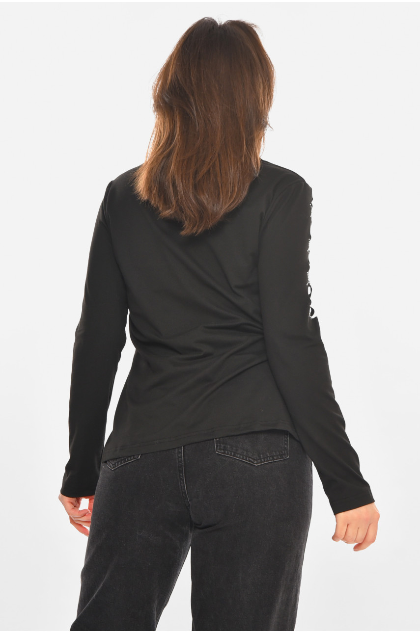 Кофта жіноча чорного кольору 212865