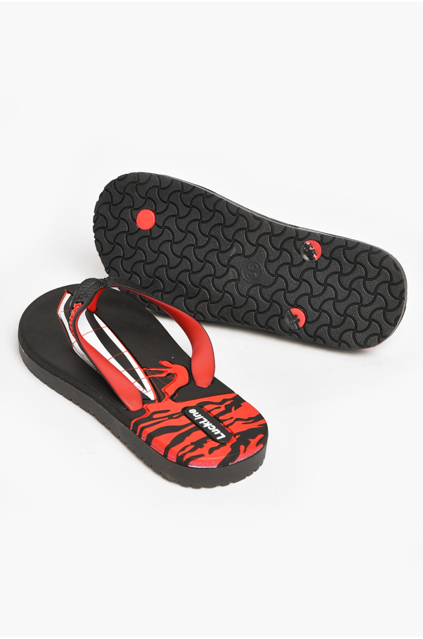 Вьетнамки женские пена черного цвета с надписью 2002-45 212874