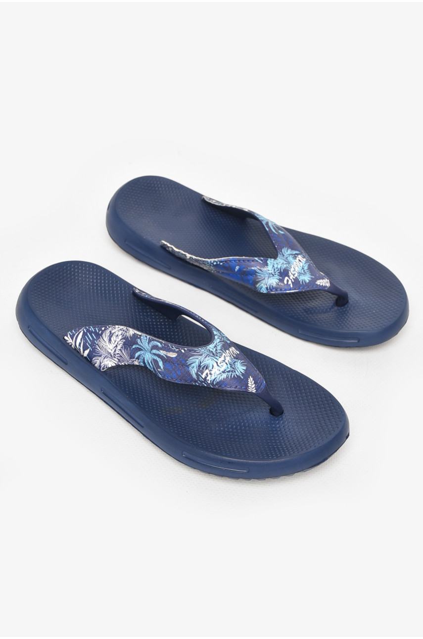Вьетнамки женские темно-синего цвета 506-3в 212878