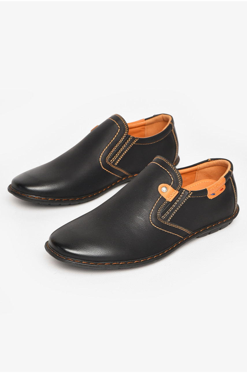 Туфли подростковые для мальчика черного цвета С-Т33-97-А 212883