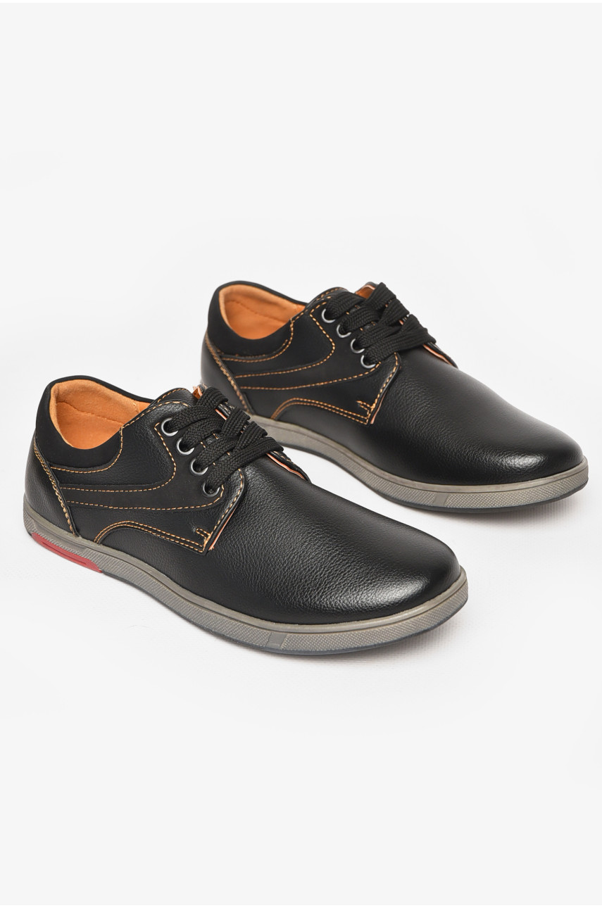 Туфли детские для мальчика черного цвета С-Т34-10-А 212889