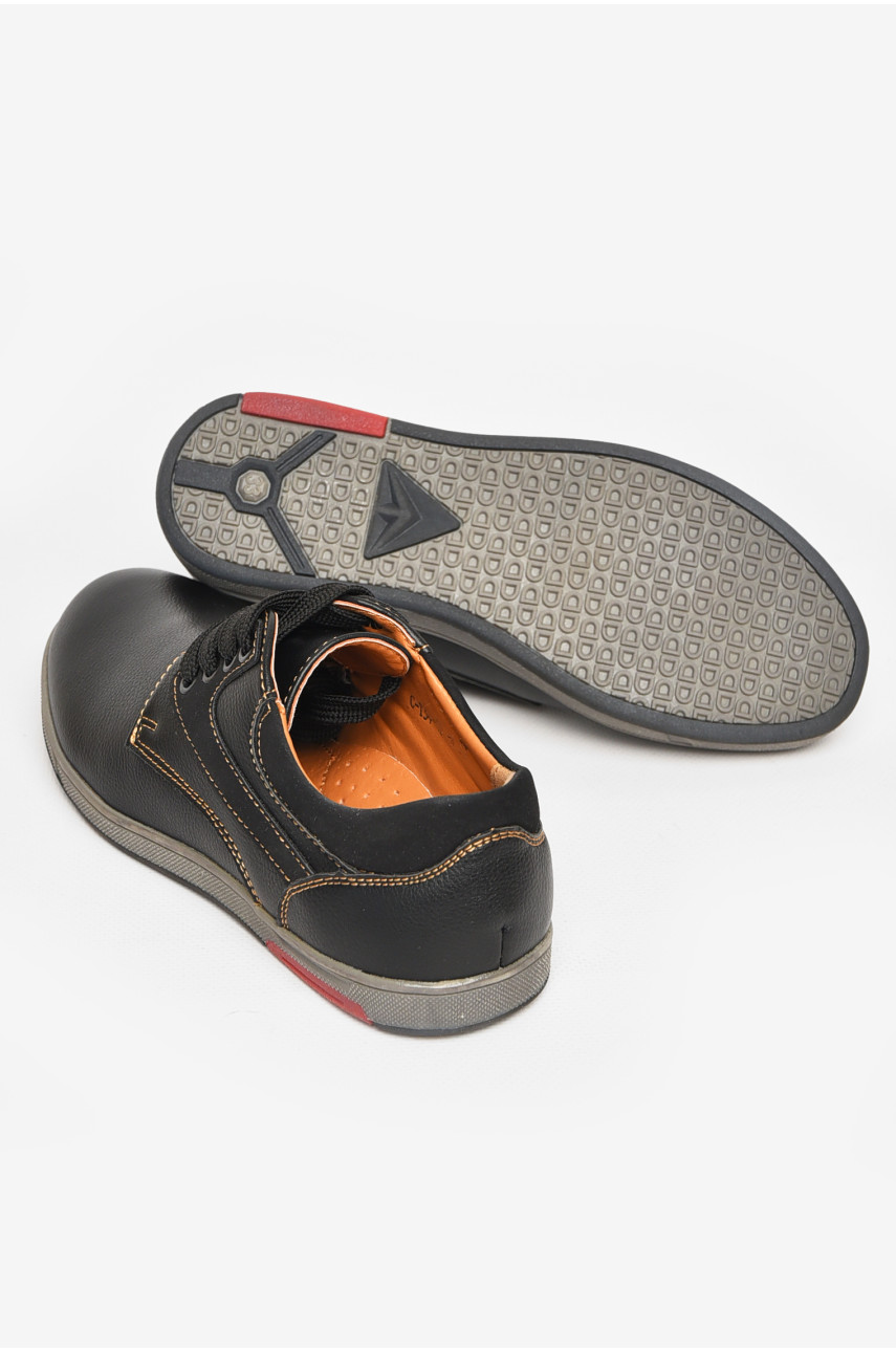 Туфли детские для мальчика черного цвета С-Т34-10-А 212889