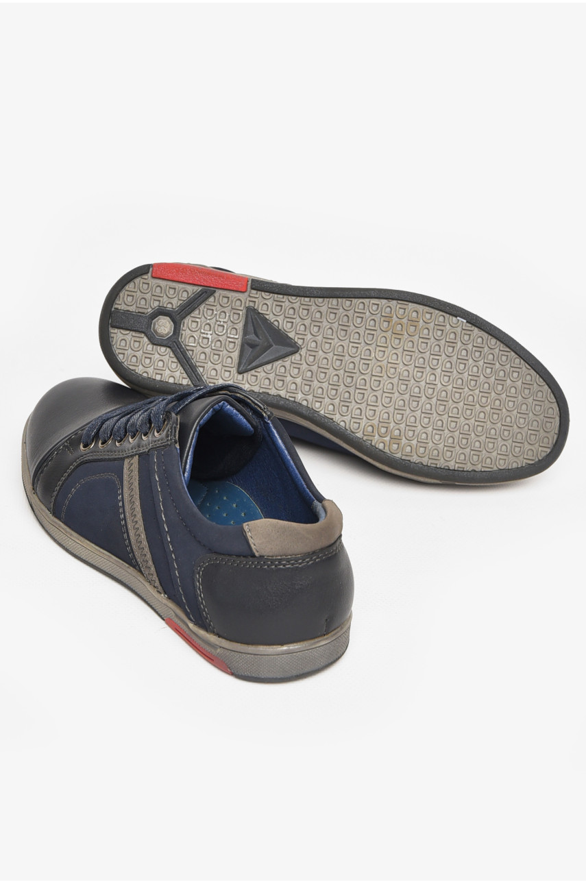Туфли детские для мальчика темно-синего цвета С-Т34-09-В 212890