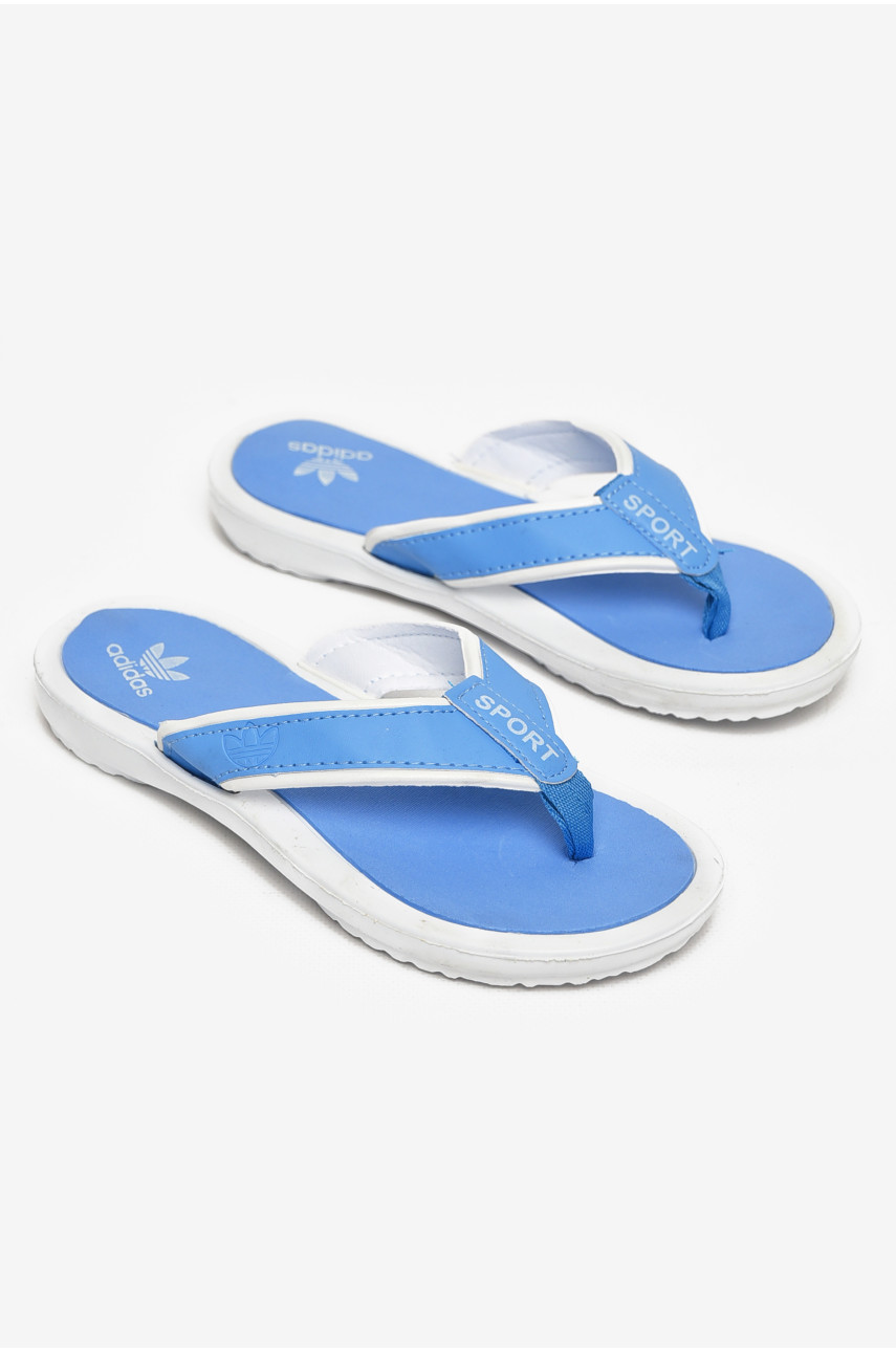 Вьетнамки женские голубого цвета 4880-3 212924