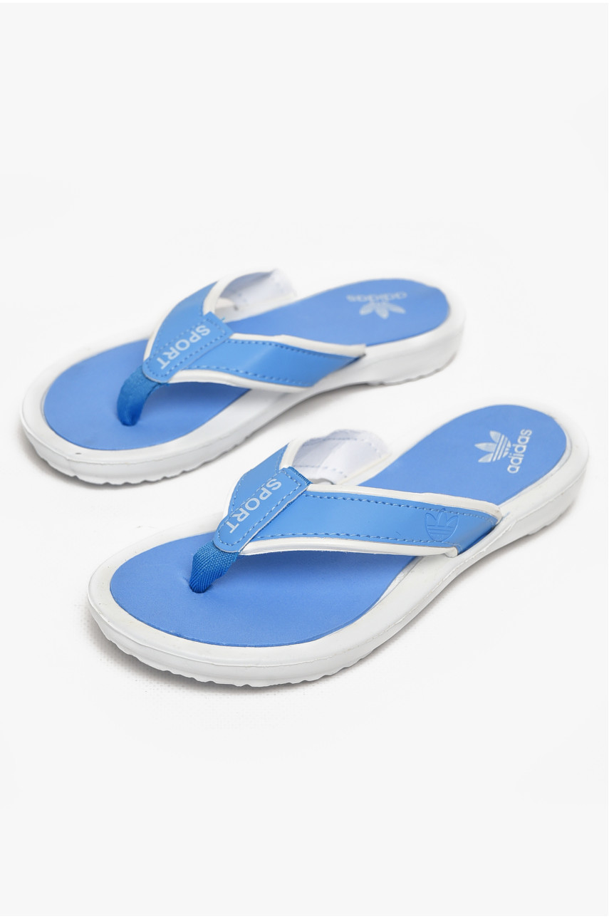 Вьетнамки женские голубого цвета 4880-3 212924