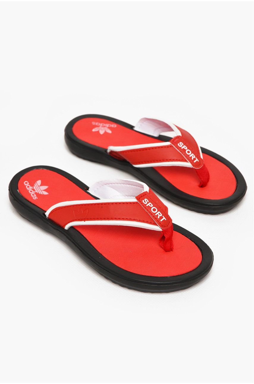 Вьетнамки женские черно-красного цвета 4880-3 212926