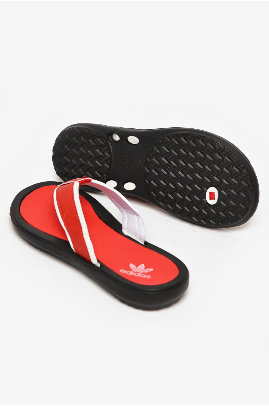 Вьетнамки женские черно-красного цвета 4880-3 212926