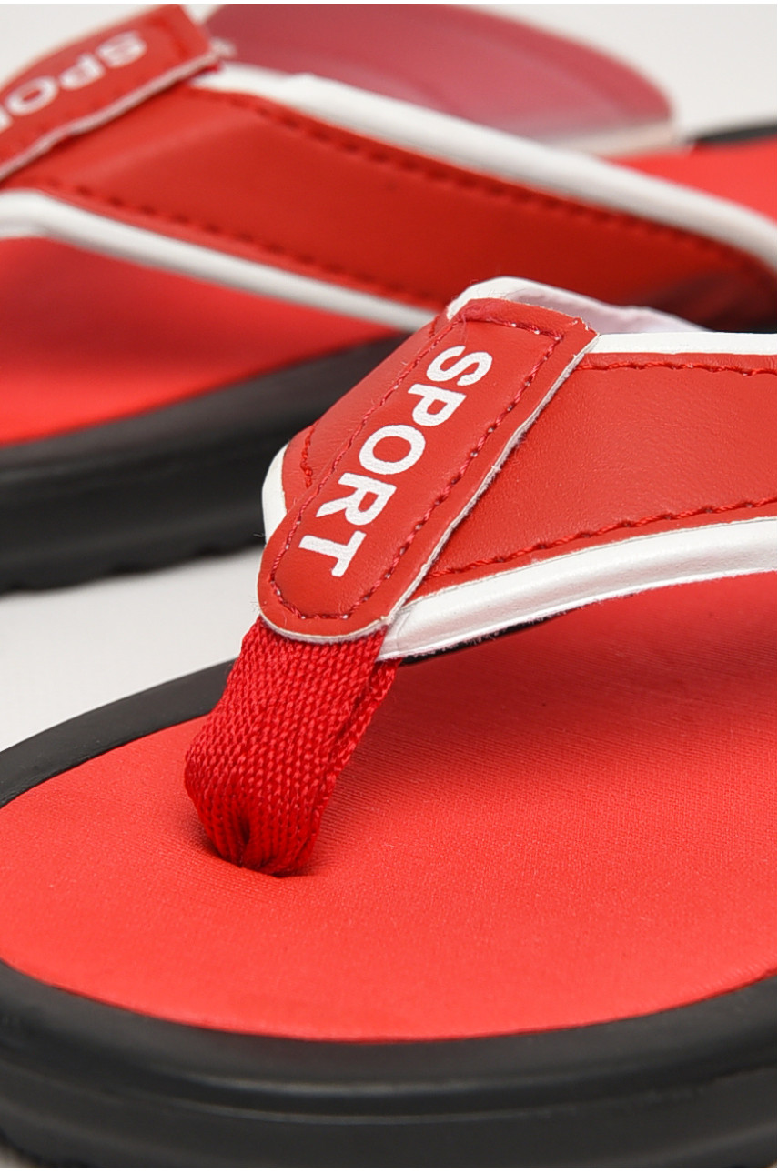 Вьетнамки женские черно-красного цвета 4880-3 212926