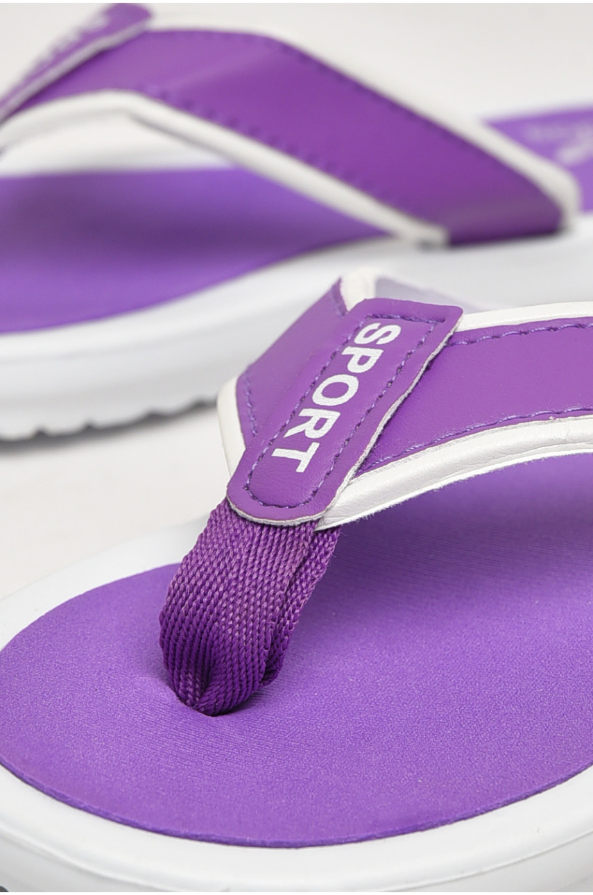 Вьетнамки женские фиолетового цвета 4880-3 212928