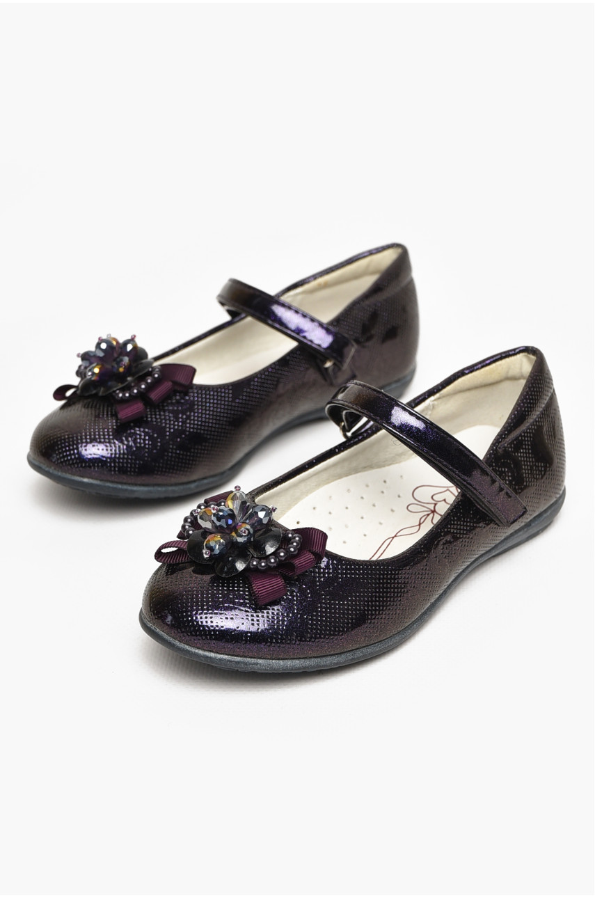 Туфли для девочки фиолго цвета С-В20-49-Е 212951