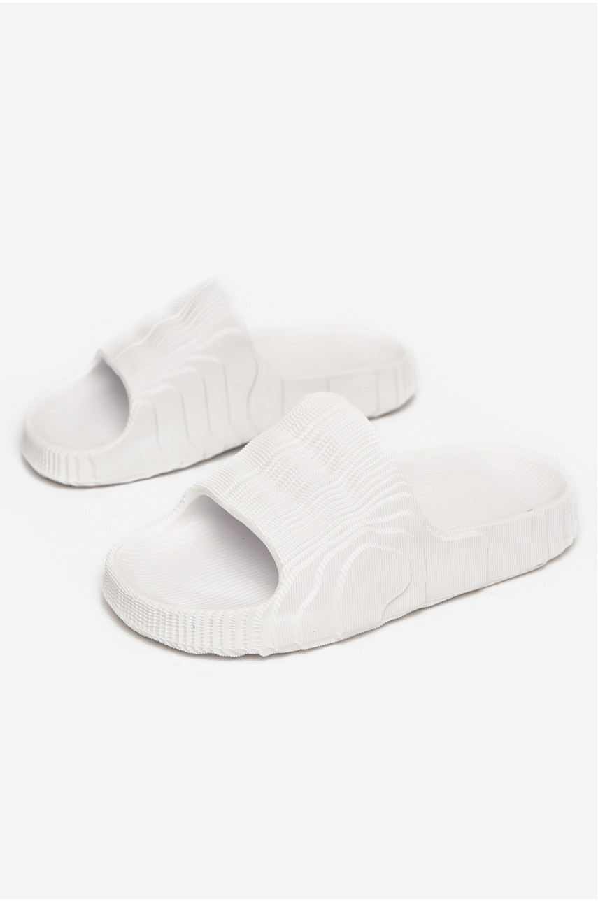 Шлепанцы мужские пена белого цвета 5045-1 212959