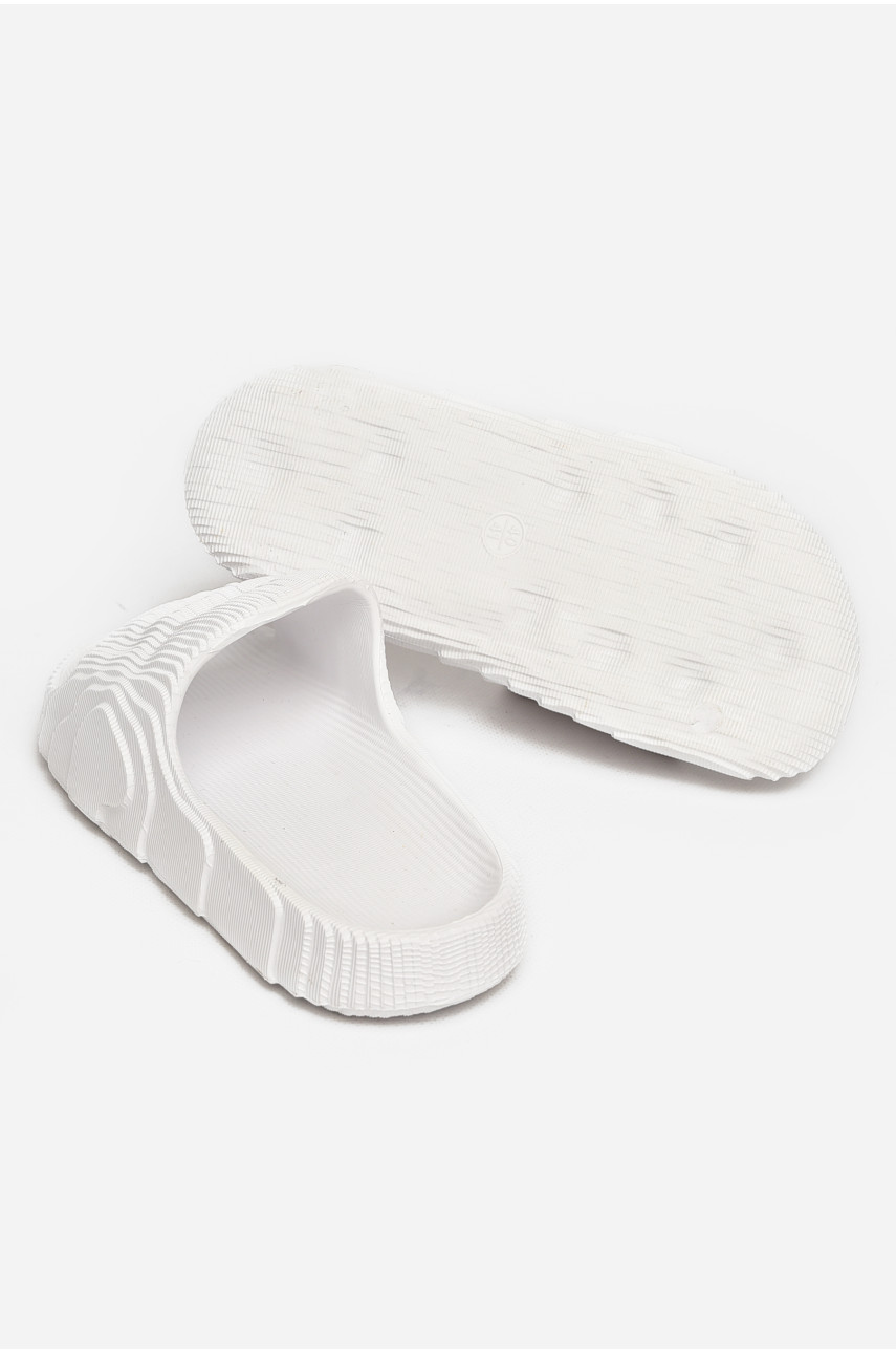 Шлепанцы мужские пена белого цвета 5045-1 212959