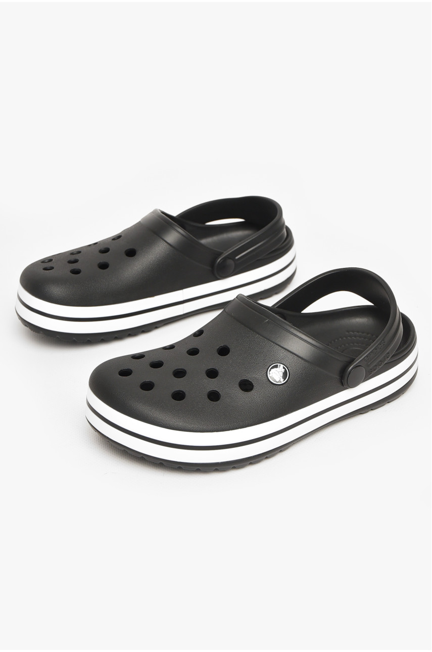 Кроксы мужские черного цвета 5042 212966
