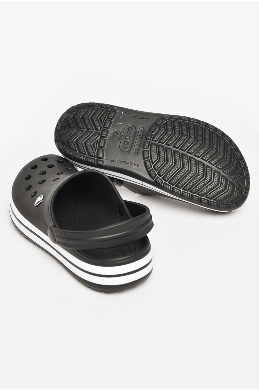 Кроксы мужские черного цвета 5042 212966