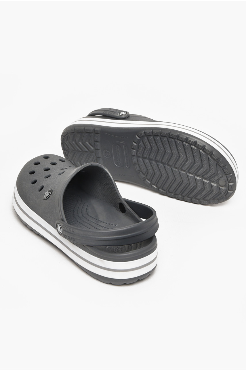 Кроксы мужские серого цвета 5042 212968