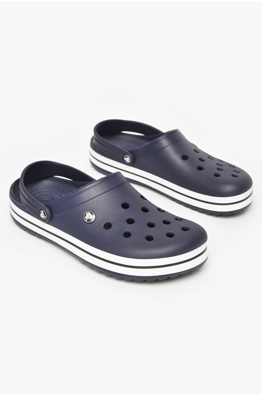 Кроксы мужские темно-синего цвета 5042 212969