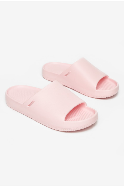 Шлепки пена женские розового цвета 5060-2 212970