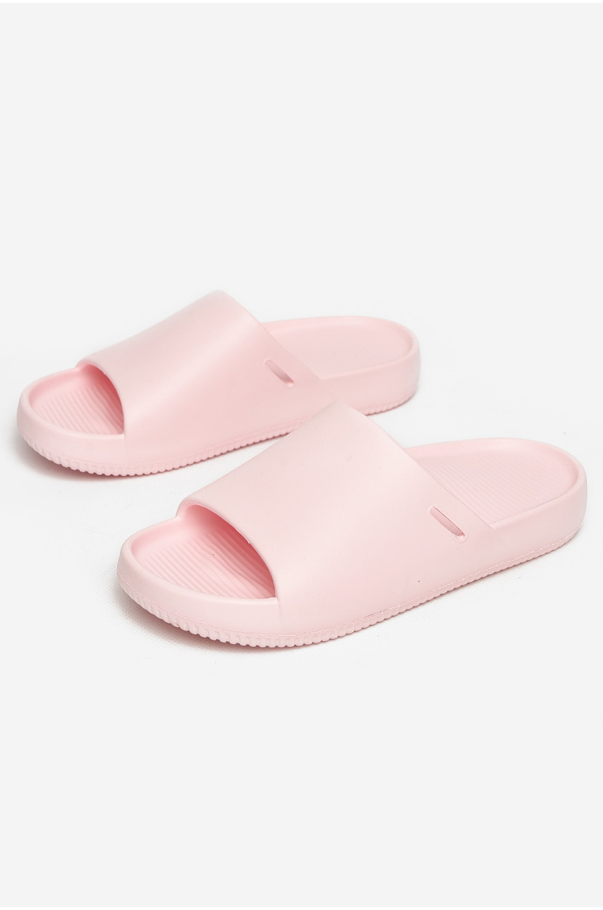 Шлепки пена женские розового цвета 5060-2 212970