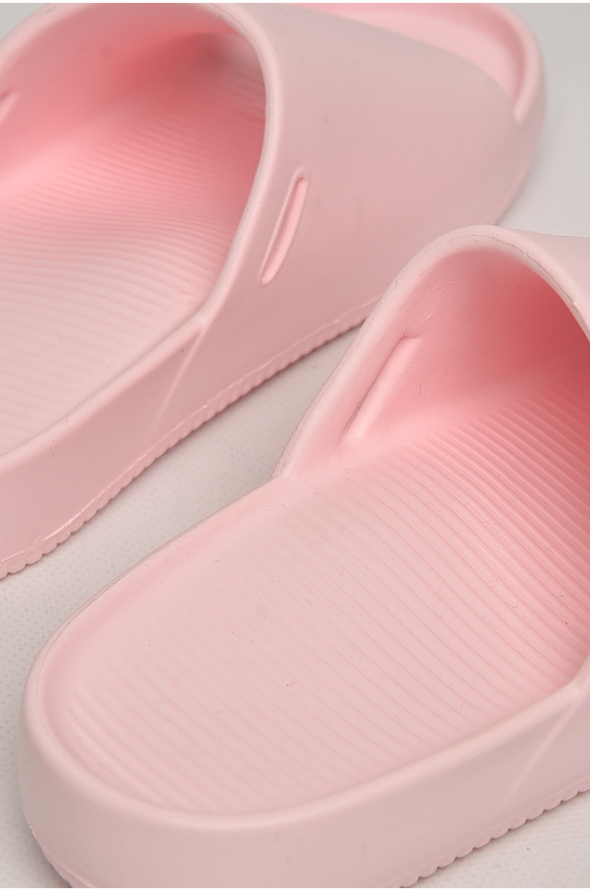 Шлепки пена женские розового цвета 5060-2 212970