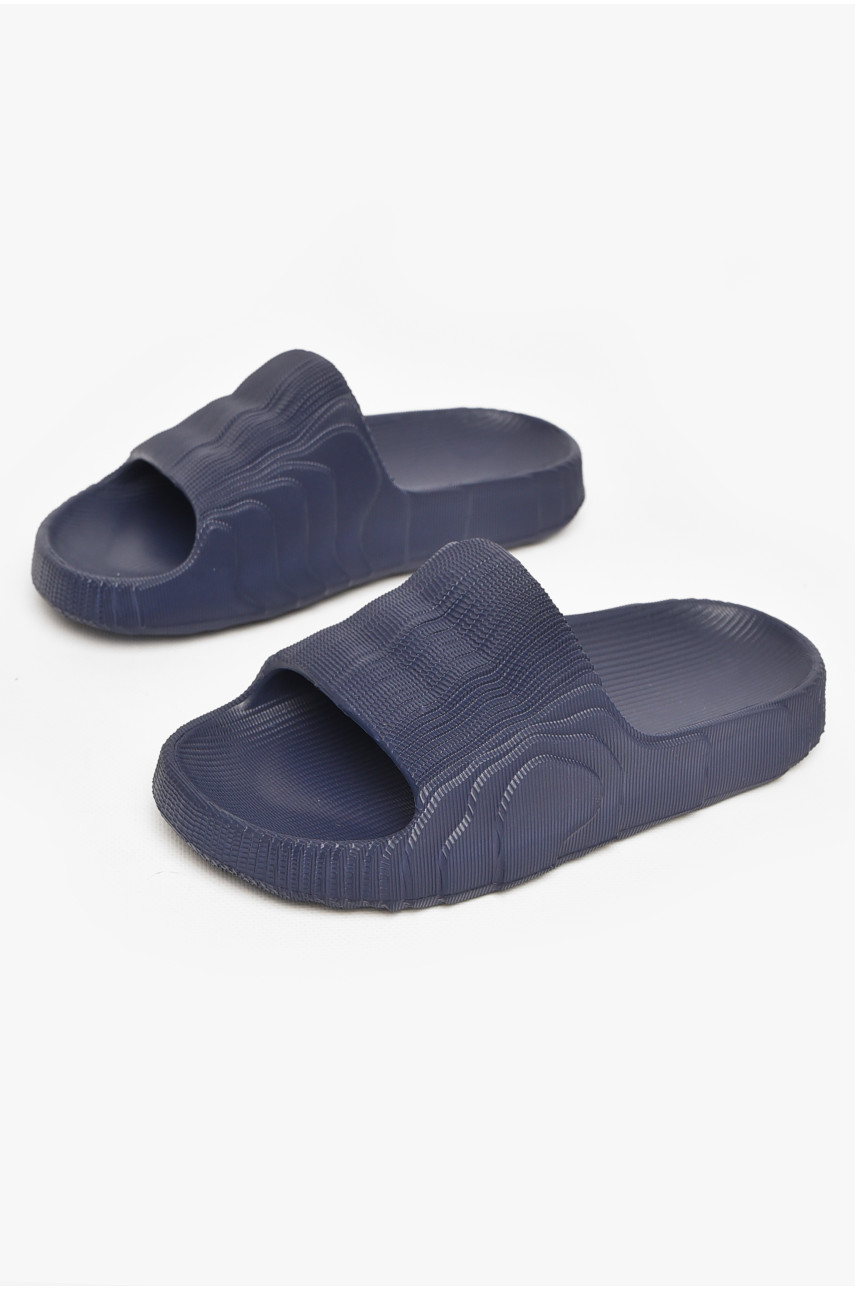 Шлепанцы мужские пена темно-синего цвета 5045-1 212976