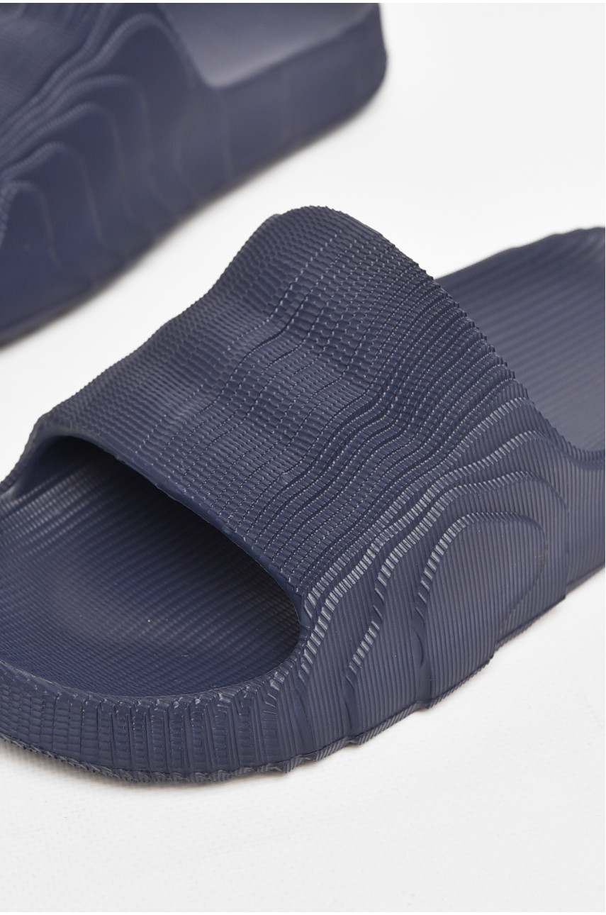 Шлепанцы мужские пена темно-синего цвета 5045-1 212976