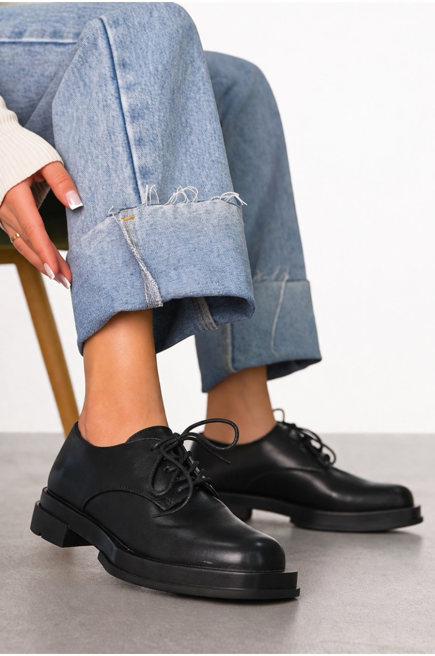 Лоферы женские черного цвета TD212-1 212977