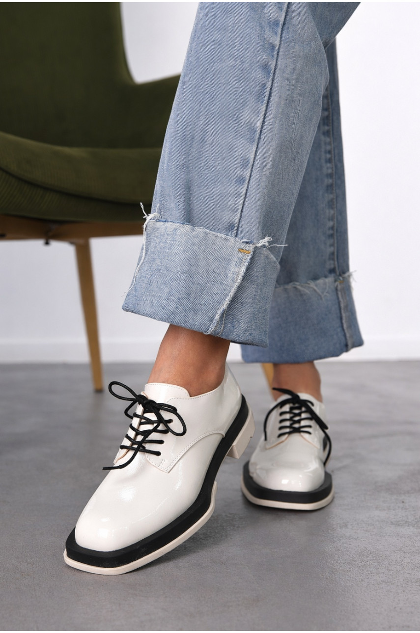 Лоферы женские светло-бежевого цвета TD212-56 212978