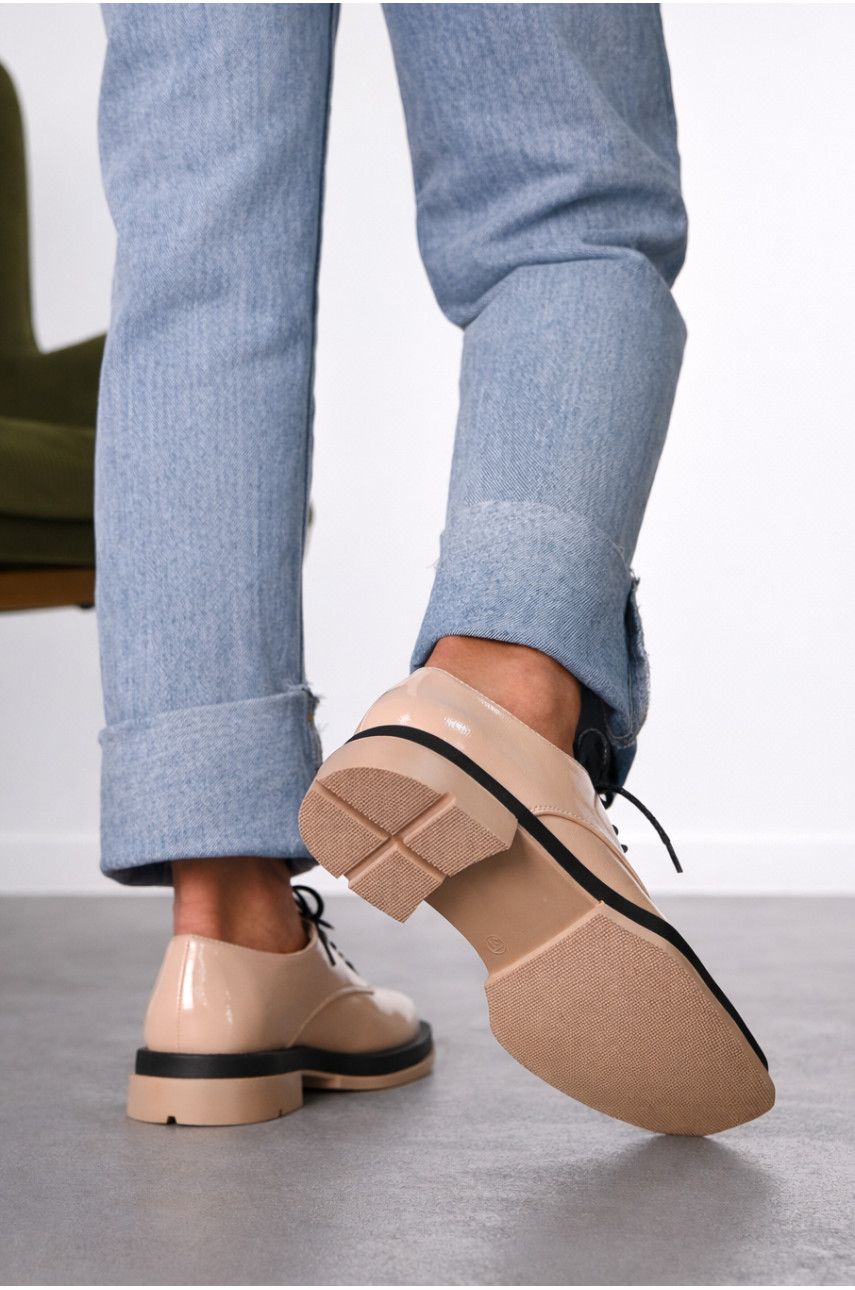 Лоферы женские пудрового цвета TD212-68 212979