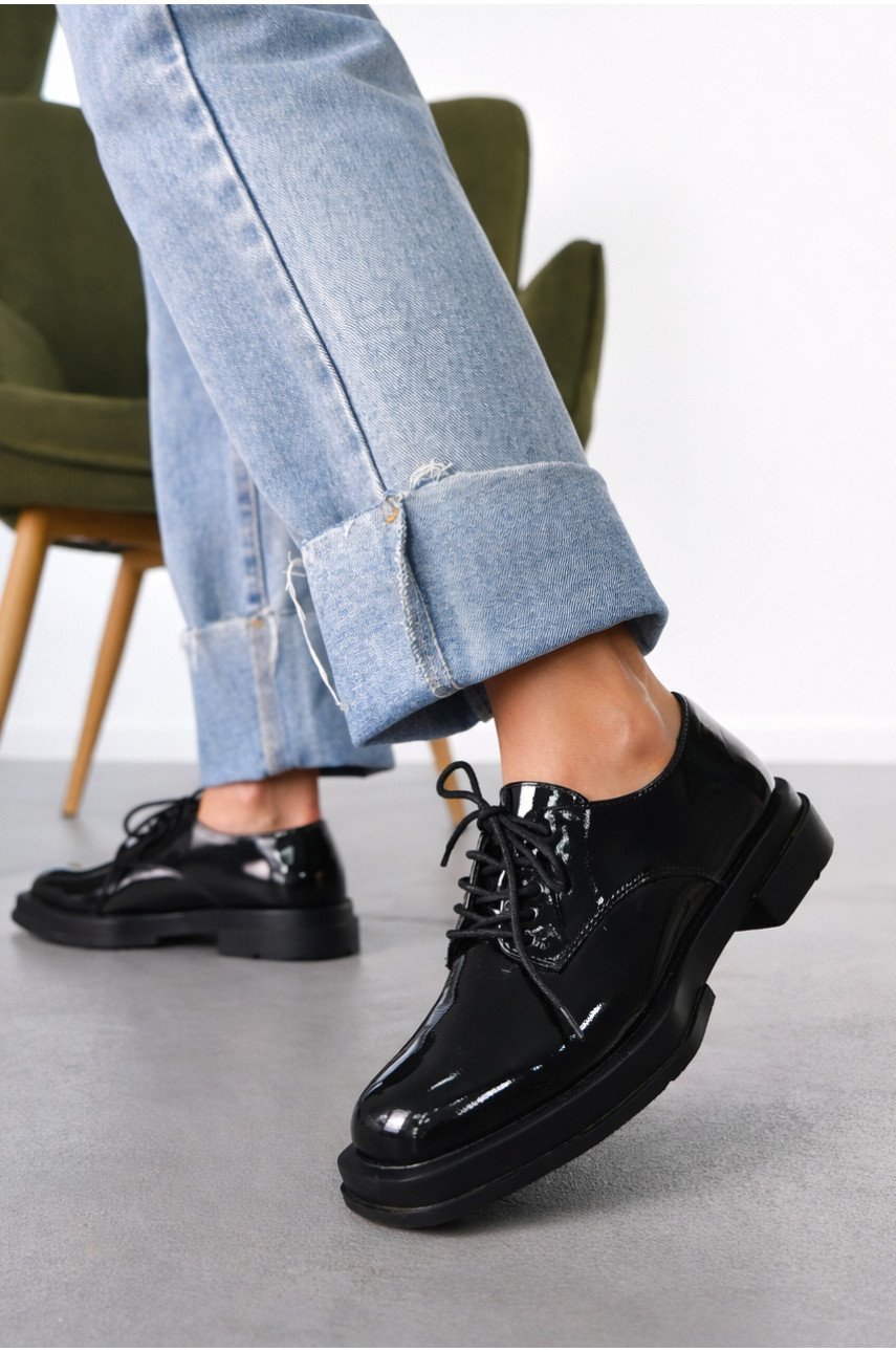 Лоферы женские черного цвета TD212-51 212980