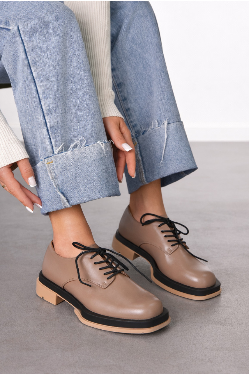 Лоферы женские цвета мокко TD212-3 212981