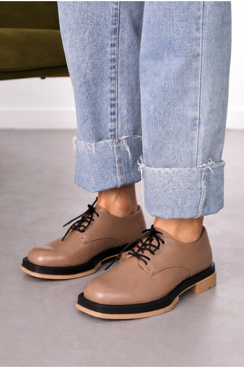 Лоферы женские цвета мокко TD212-3 212981