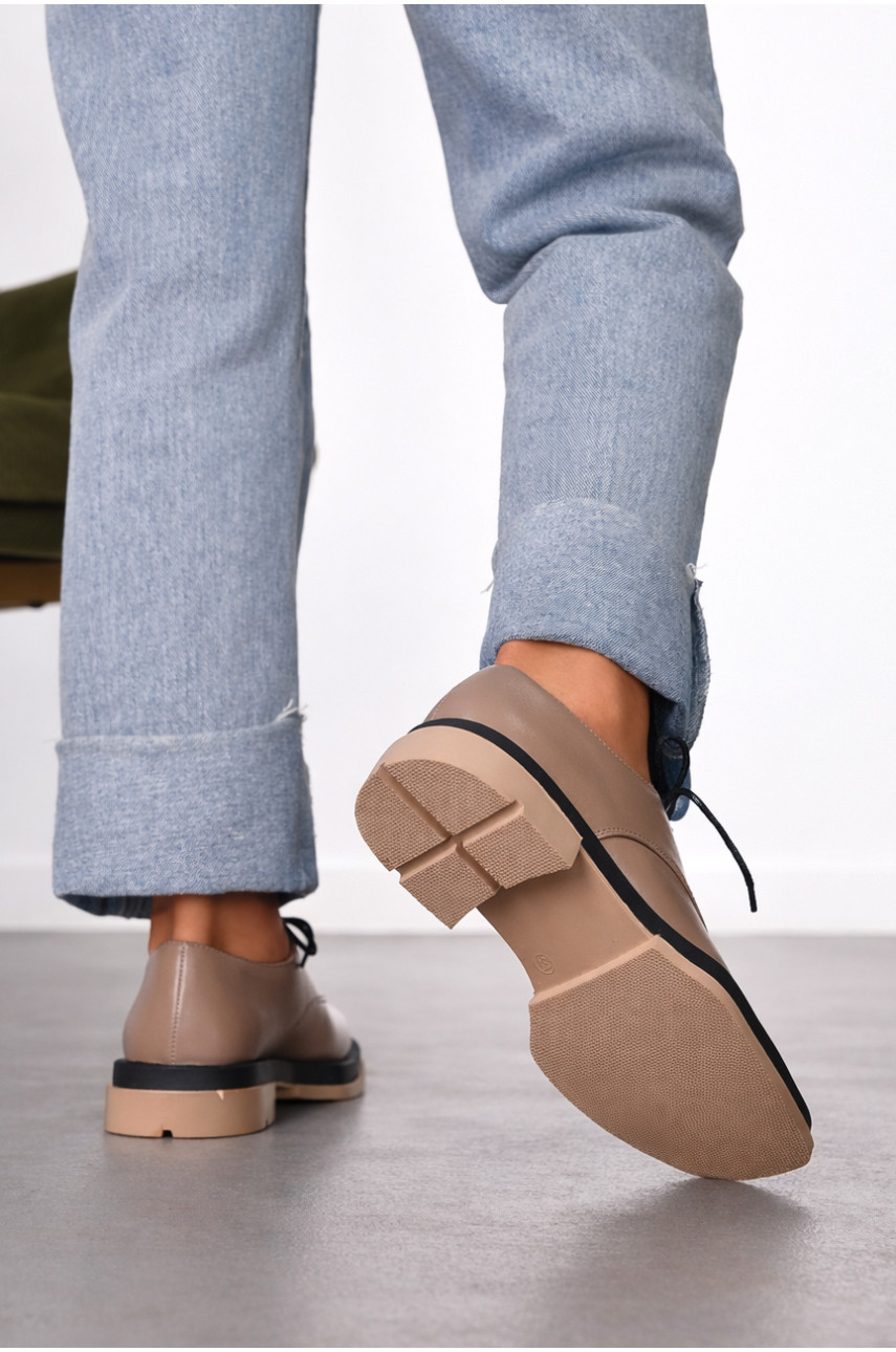 Лоферы женские цвета мокко TD212-3 212981