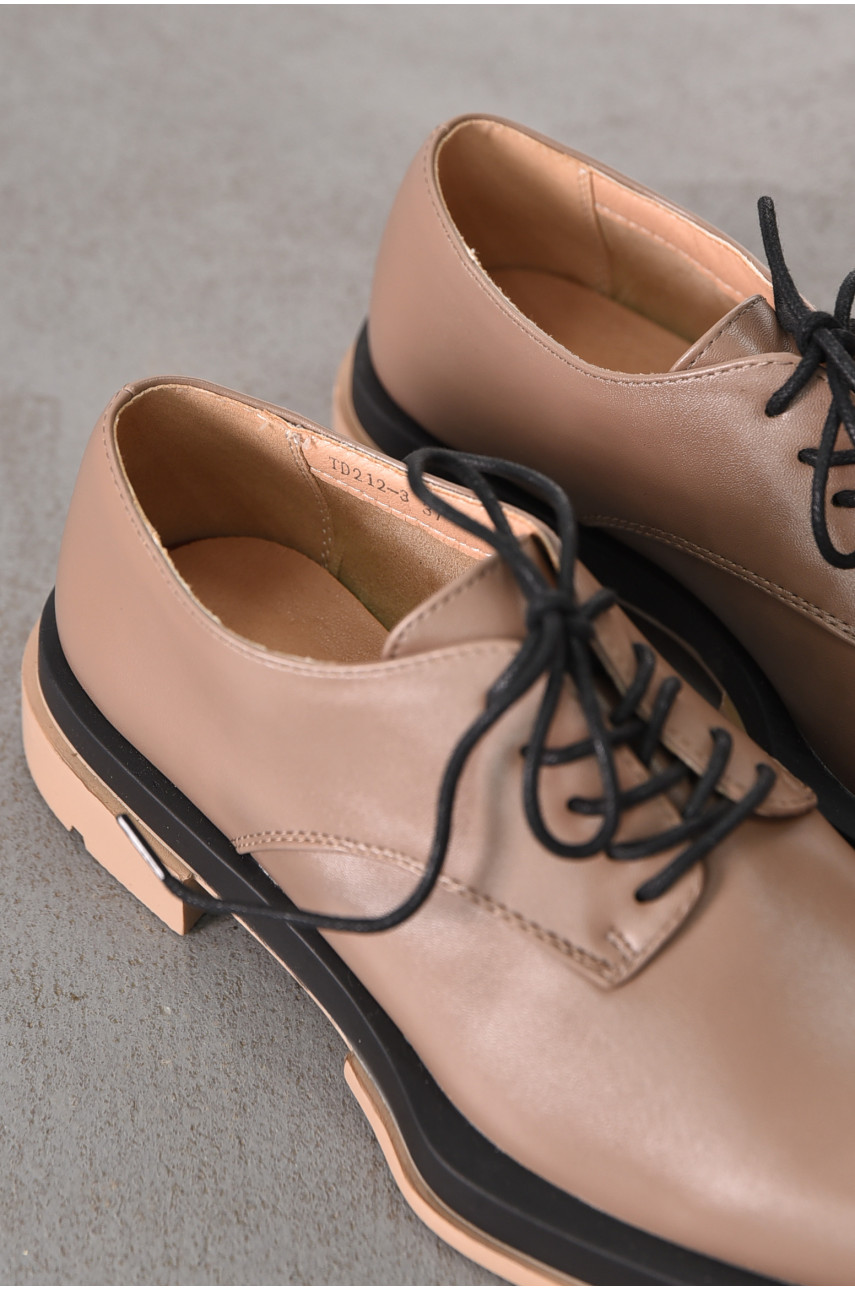 Лоферы женские цвета мокко TD212-3 212981