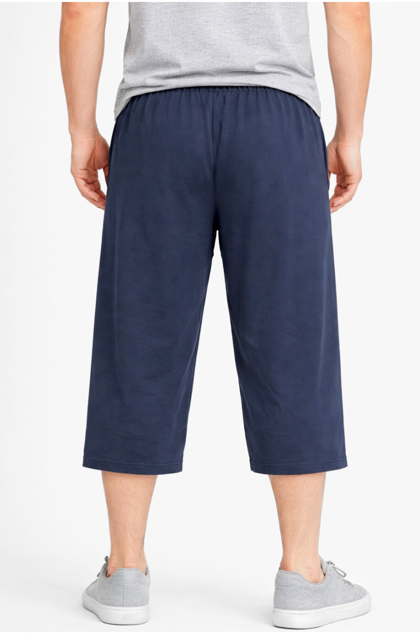 Бриджи мужские полубатальные тёмно-синего цвета Y-6709 212988