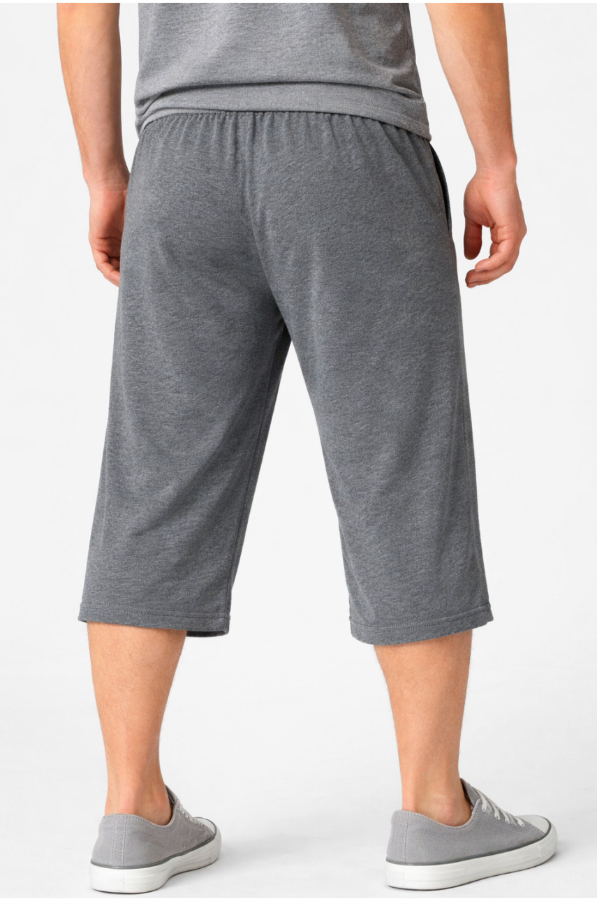 Бриджи мужские полубатальные тёмно-серого цвета Y-6709 212989