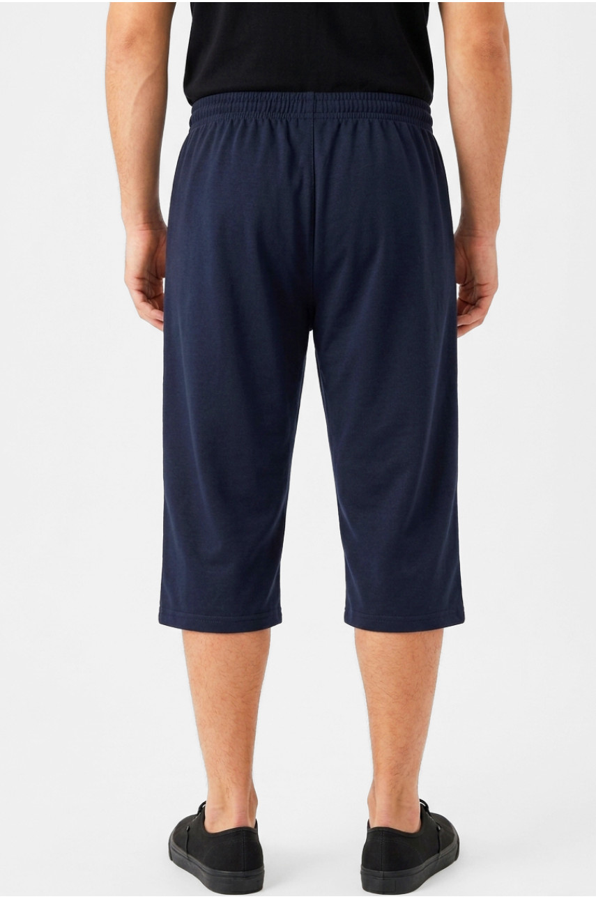 Бриджи мужские полубатальные тёмно-синего цвета Y-6689 212990