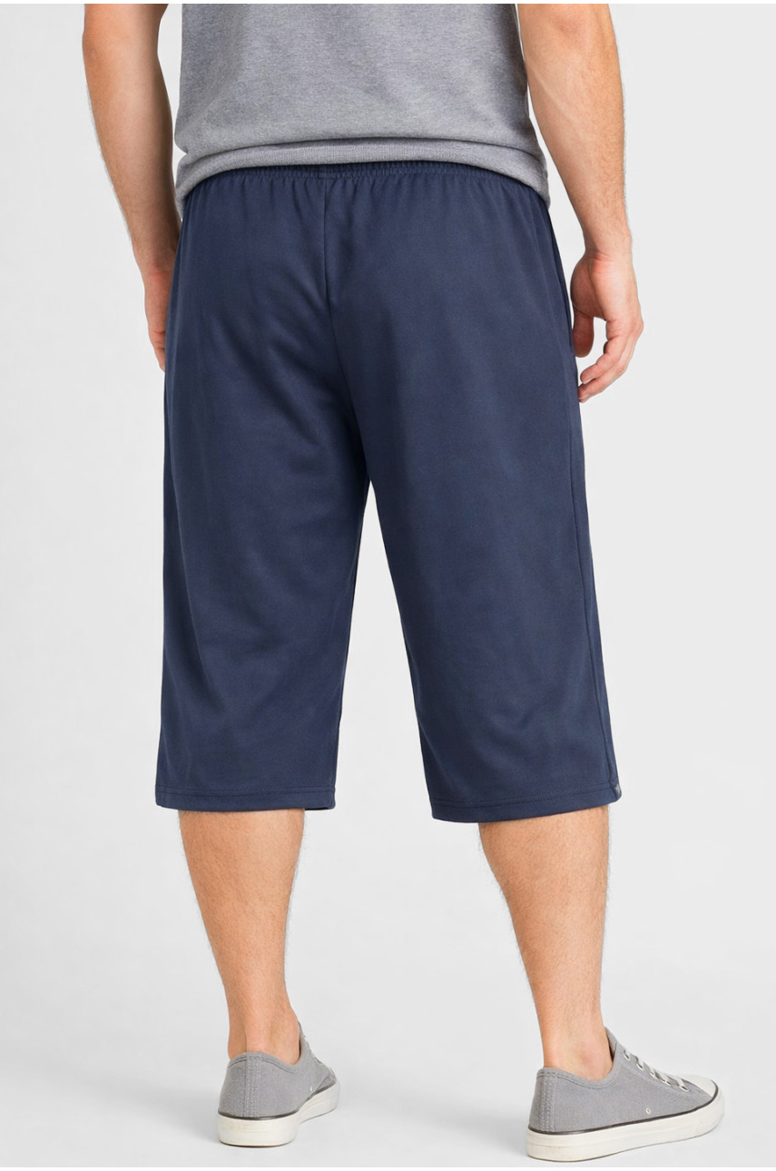 Бриджи мужские полубатальные тёмно-синего цвета Y-6742-LBK 212996