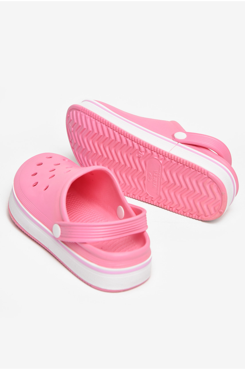 Кроксы женские розового цвета 4001 213006