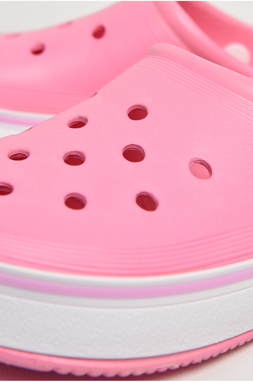 Кроксы женские розового цвета 4001 213006