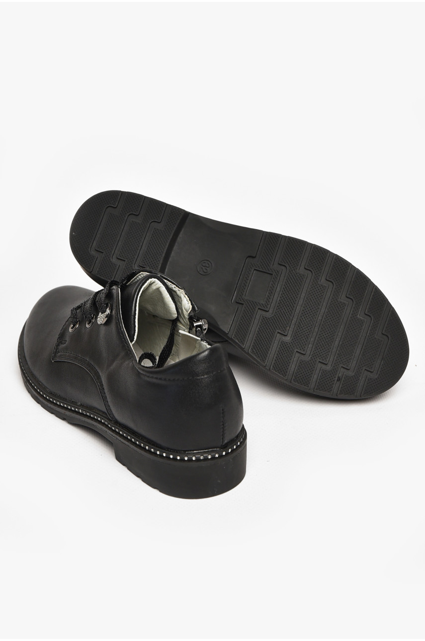 Туфлі дитячі для дівчинки чорного кольору 5994-1 213015