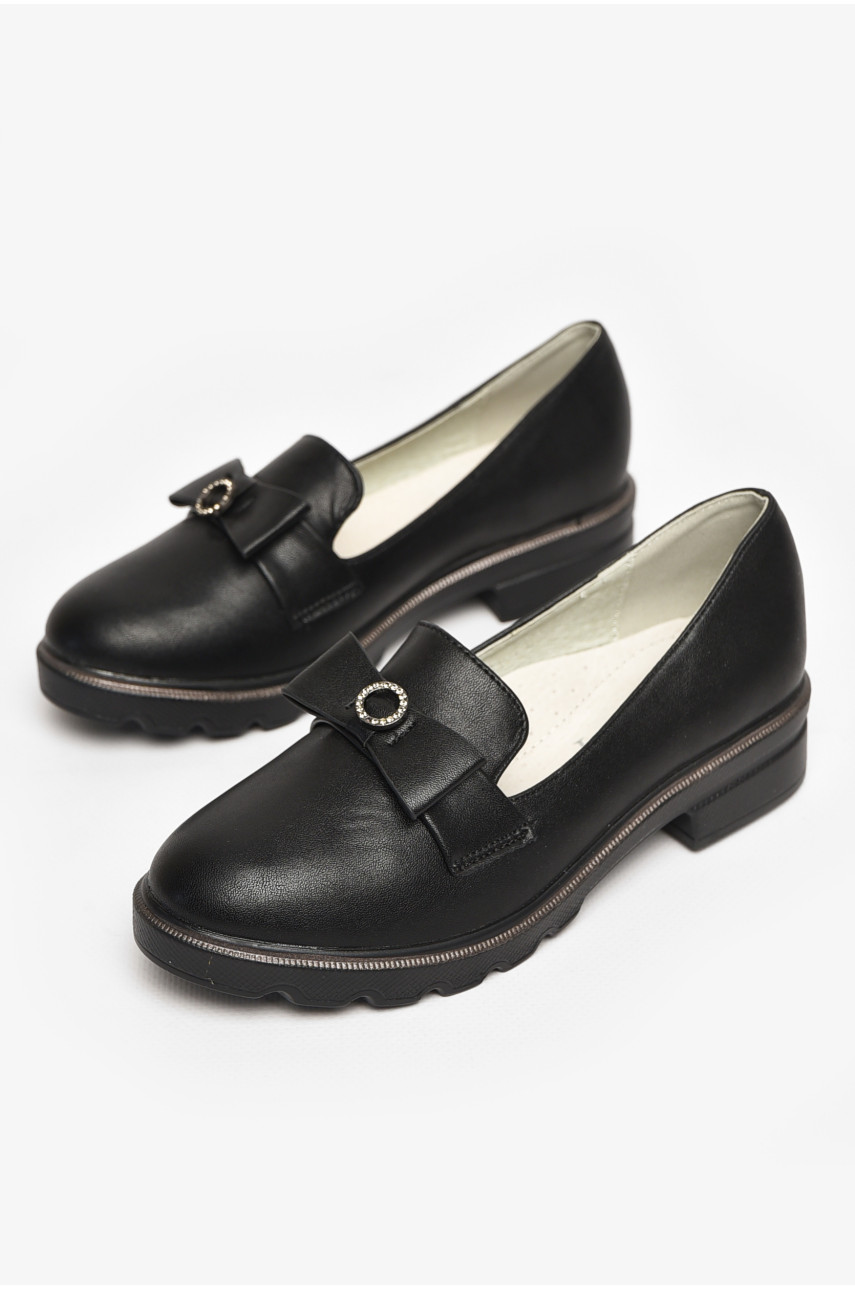 Туфлі дитячі для дівчинки чорного кольору Р5991-1 213019