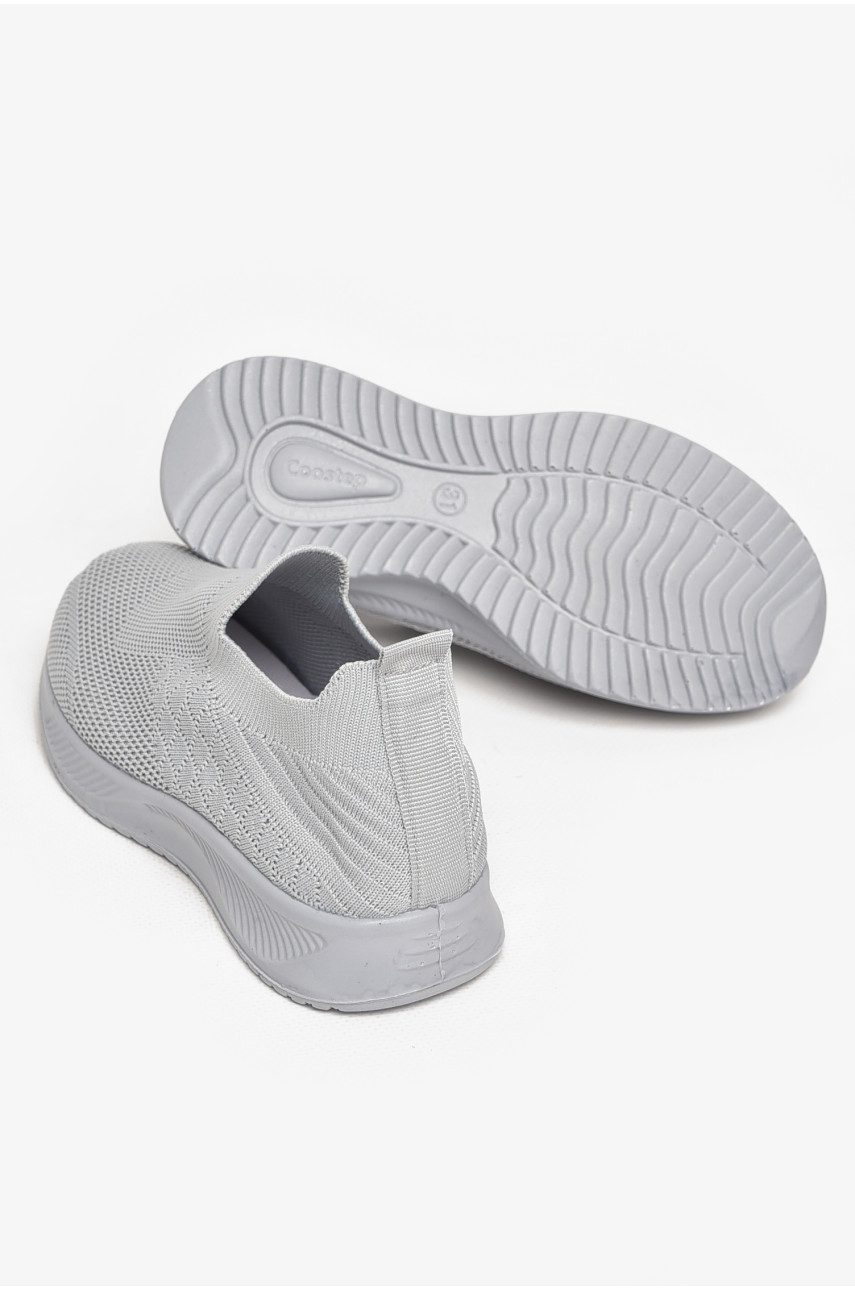 Кросівки дитячі текстильні сірого кольору А601-2 213048