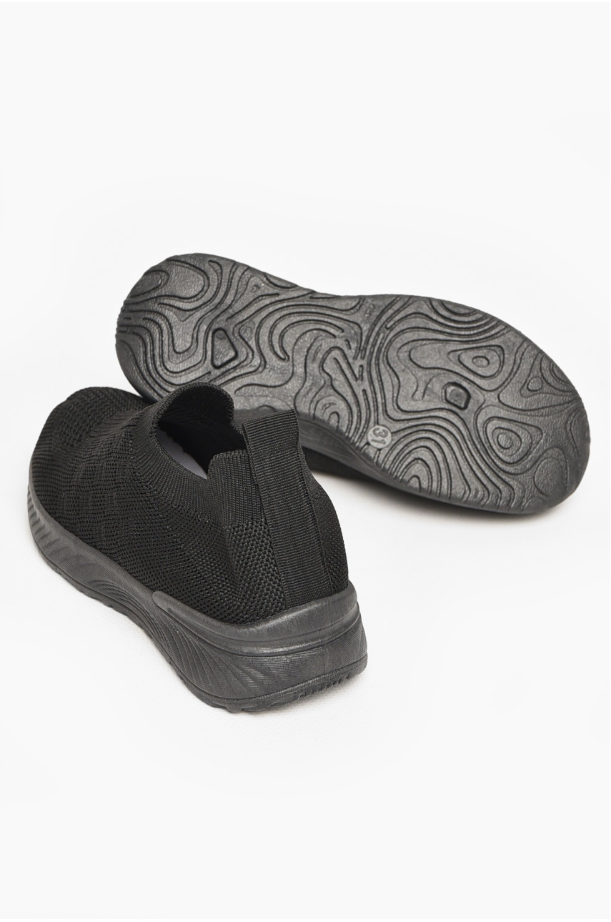 Кросівки дитячі текстильні чорного кольору А309 213051