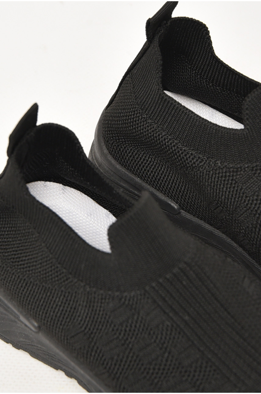 Кросівки дитячі текстильні чорного кольору А309 213051