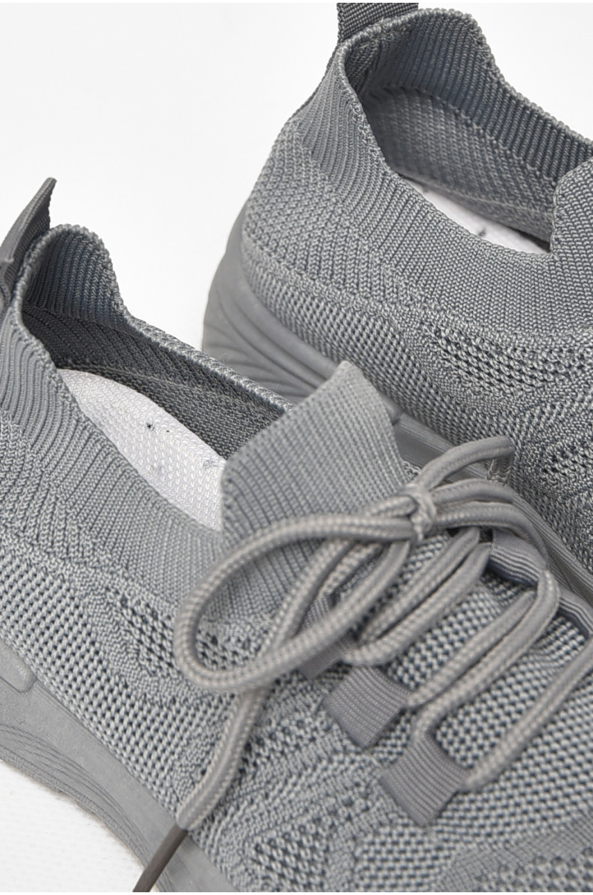 Кросівки дитячі текстильні сірого кольору А307 213052