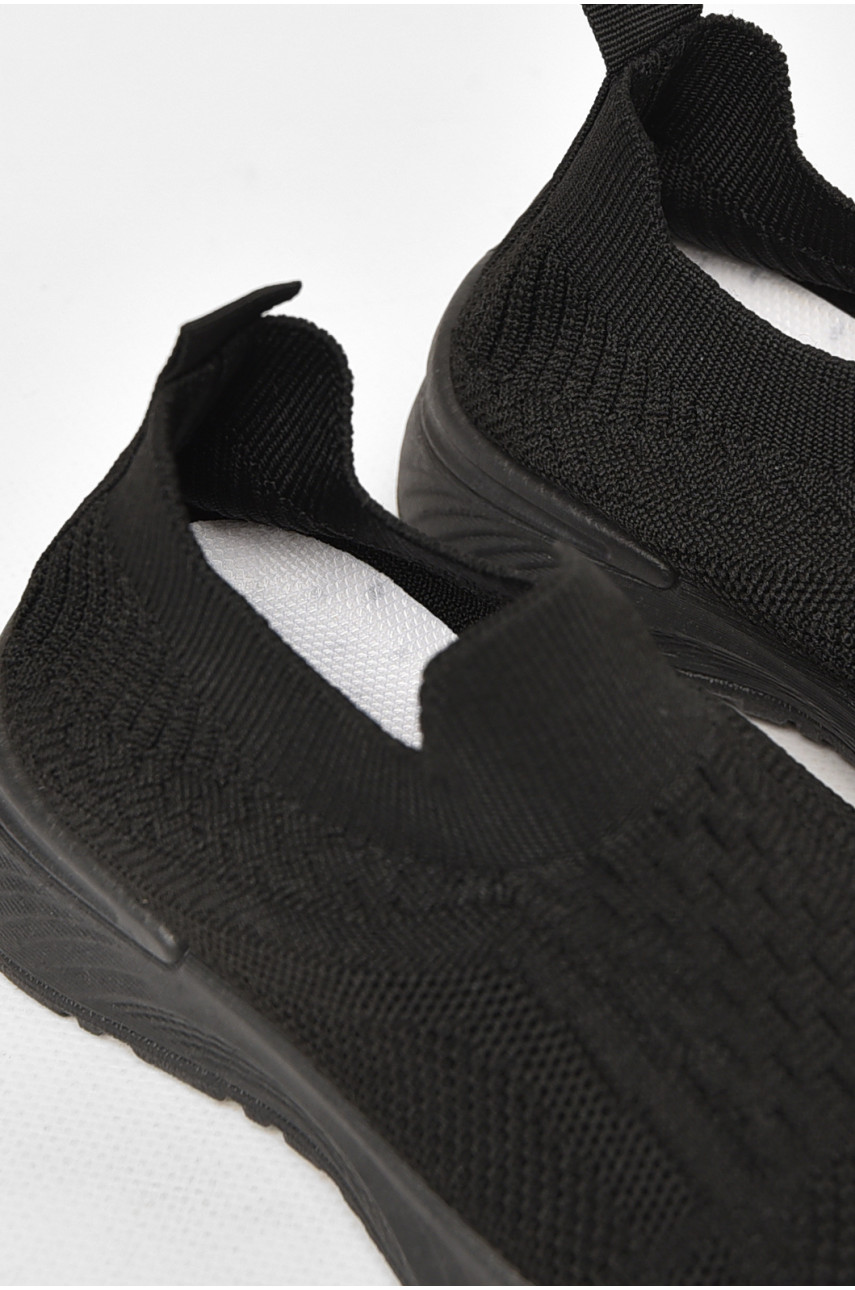 Кросівки дитячі текстильні чорного кольору А316 213055